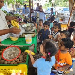 Vegetable shop visit